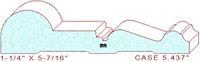 Door/Window Casing 5-7/16" Door/Window Casing 5-7/16"
