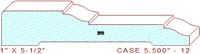 Door/Window Casing 5-1/2" - 12 Door/Window Casing 5-1/2" - 12