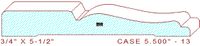 Door/Window Casing 5-1/2" - 13 Door/Window Casing 5-1/2" - 13