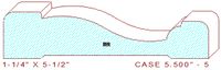 Door/Window Casing 5-1/2" - 5 Door/Window Casing 5-1/2" - 5