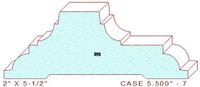 Door/Window Casing 5-1/2" - 7 Door/Window Casing 5-1/2" - 7