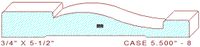 Door/Window Casing 5-1/2" - 8 Door/Window Casing 5-1/2" - 8