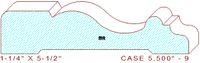 Door/Window Casing 5-1/2" - 9 Door/Window Casing 5-1/2" - 9