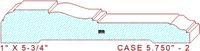 Door/Window Casing 5-3/4" - 2 Door/Window Casing 5-3/4" - 2