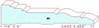 Door/Window Casing 6" - 11 Door/Window Casing 6" - 11