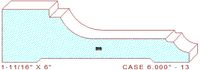 Door/Window Casing 6" - 13 Door/Window Casing 6" - 13