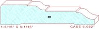 Door/Window Casing 6-1/16" Door/Window Casing 6-1/16"