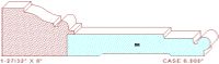 Door/Window Casing 8" Door/Window Casing 8"