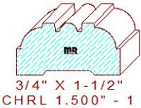 Chair Rail 1-1/2" - 1 Chair Rail 1-1/2" - 1