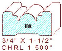 Chair Rail 1-1/2"