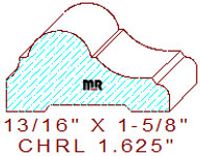 Chair Rail 1-5/8" Chair Rail 1-5/8"