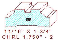 Chair Rail 1-3/4" - 2