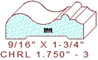 Chair Rail 1-3/4" - 3