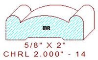 Chair Rail 2" - 14