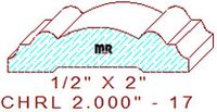 Chair Rail 2" - 17