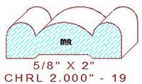 Chair Rail 2" - 19