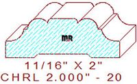 Chair Rail 2" - 20