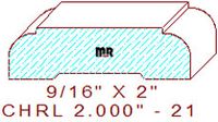 Chair Rail 2" - 21