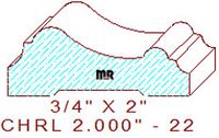 Chair Rail 2" - 22