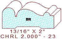 Chair Rail 2" - 23