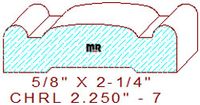 Chair Rail 2-1/4" - 7 Chair Rail 2-1/4" - 7