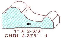 Chair Rail 2-3/8" - 1 Chair Rail 2-3/8" - 1