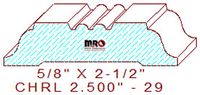 Chair Rail 2-1/2" - 29 Chair Rail 2-1/2" - 29