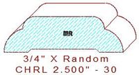 Chair Rail 2-1/2" - 30 Chair Rail 2-1/2" - 30