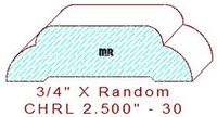 Chair Rail 2-1/2" - 30