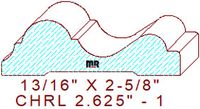 Chair Rail 2-5/8" - 1 Chair Rail 2-5/8" - 1