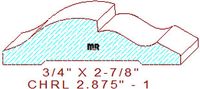 Chair Rail 2-7/8" - 1 Chair Rail 2-7/8" - 1