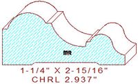 Chair Rail 2-15/16" Chair Rail 2-15/16"