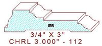 Chair Rail 3" - 112 Chair Rail 3" - 112
