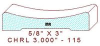 Chair Rail 3" - 115 Chair Rail 3" - 115