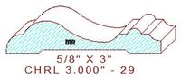 Chair Rail 3" - 29