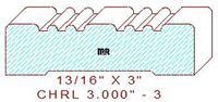 Chair Rail 3" - 3