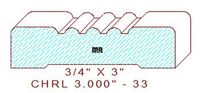 Chair Rail 3" - 33