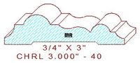 Chair Rail 3" - 40
