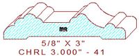 Chair Rail 3" - 41