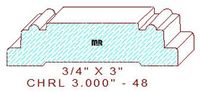 Chair Rail 3" - 48