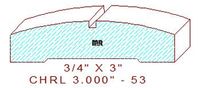 Chair Rail 3" - 53 Chair Rail 3" - 53