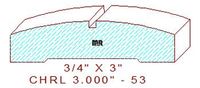 Chair Rail 3" - 53