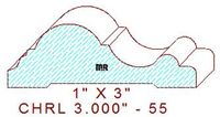 Chair Rail 3" - 55