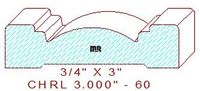 Chair Rail 3" - 60