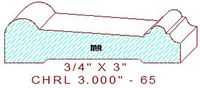 Chair Rail 3" - 65