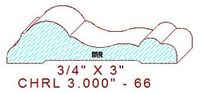Chair Rail 3" - 66
