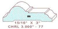 Chair Rail 3" - 77 Chair Rail 3" - 77