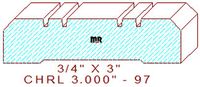 Chair Rail 3" - 97 Chair Rail 3" - 97