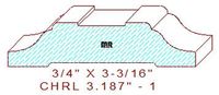 Chair Rail 3-3/16" - 1 Chair Rail 3-3/16" - 1