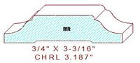 Chair Rail 3-3/16" Chair Rail 3-3/16"